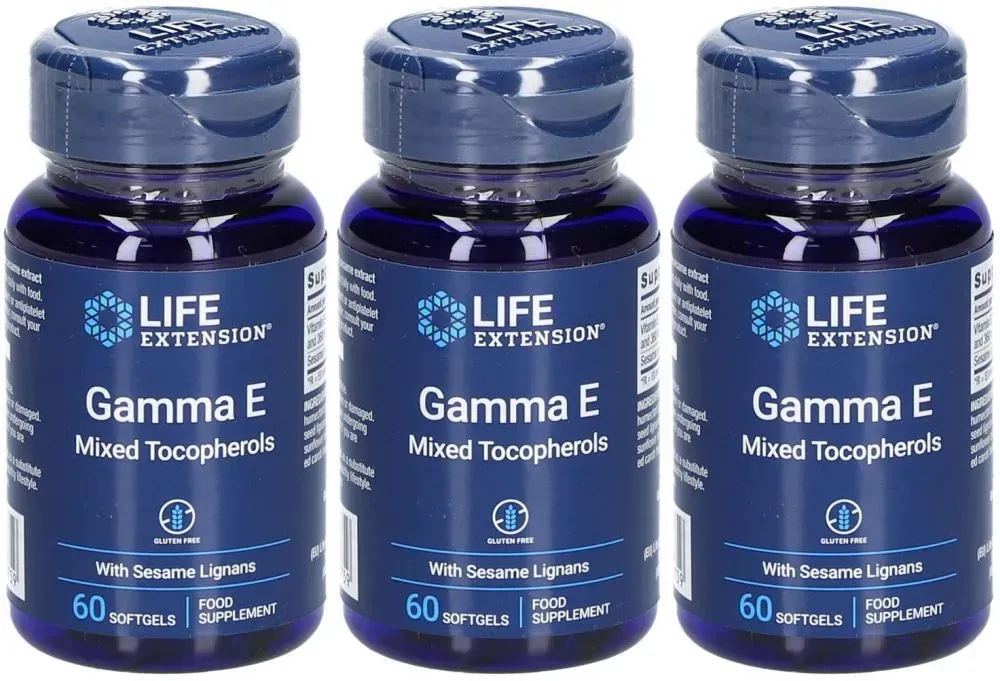 Life Extension® Gamma E Gemischte Tocopherole