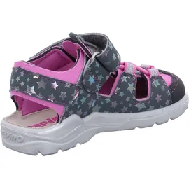 Pepino Sandale Gery graphit/rosada (mittel)