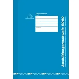 RNK Formularbuch Ausbildungsnachweis DIN A4 blau