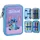 Cerdá Stitch Federmäppchen mit Filzstiften, Bleistiften und Kugelschreibern, dreifaches Federmäppchen für Kinder mit Disney-Design, Stitch, 12.5x19.5x4.5 cm, Lizenzprodukt