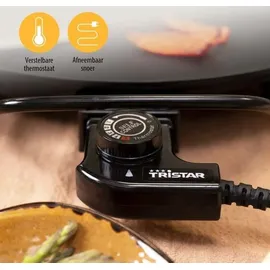 Tristar BP-2787 Elektro Grillplatte Schwarz