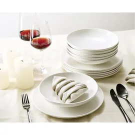 Ritzenhoff & Breker Suppenteller Skagen 22 cm weiß 6er Set