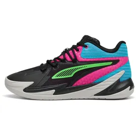 Puma Dagger Basketballschuhe 01 black/fluro pink pes 44