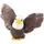 Sonstige Verlage Pocketkins Eco Weißkopfseeadler 12 cm Braun/Mehrfarbig