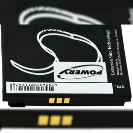 Powery Akku für GPS Navigation Becker HJS-100 / Map Pilot, 3,7V, Li-Ion