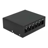 DeLock 43411 Patch-Panel Schwarz