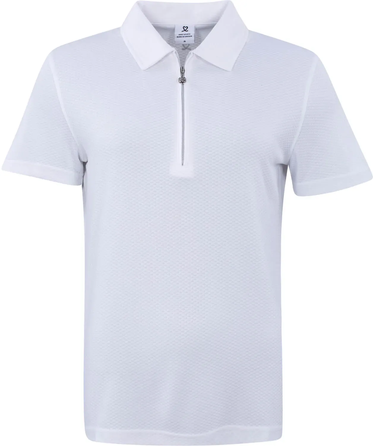 Daily Sports Polo Peoria 1/4-Zip, weiss