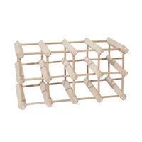 Aranaz Weinregal 45 x 27,5 x 24 cm Braun