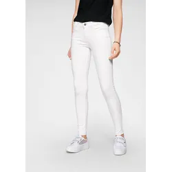 Slim-fit-Jeans LEVI'S "311 Shaping Skinny", Damen, Gr. 32, Länge 28, weiß, Denim/Jeans, Obermaterial: 97% Baumwolle, 3% Elasthan, casual, skinny fit lang, Jeans, im 5-Pocket-Stil