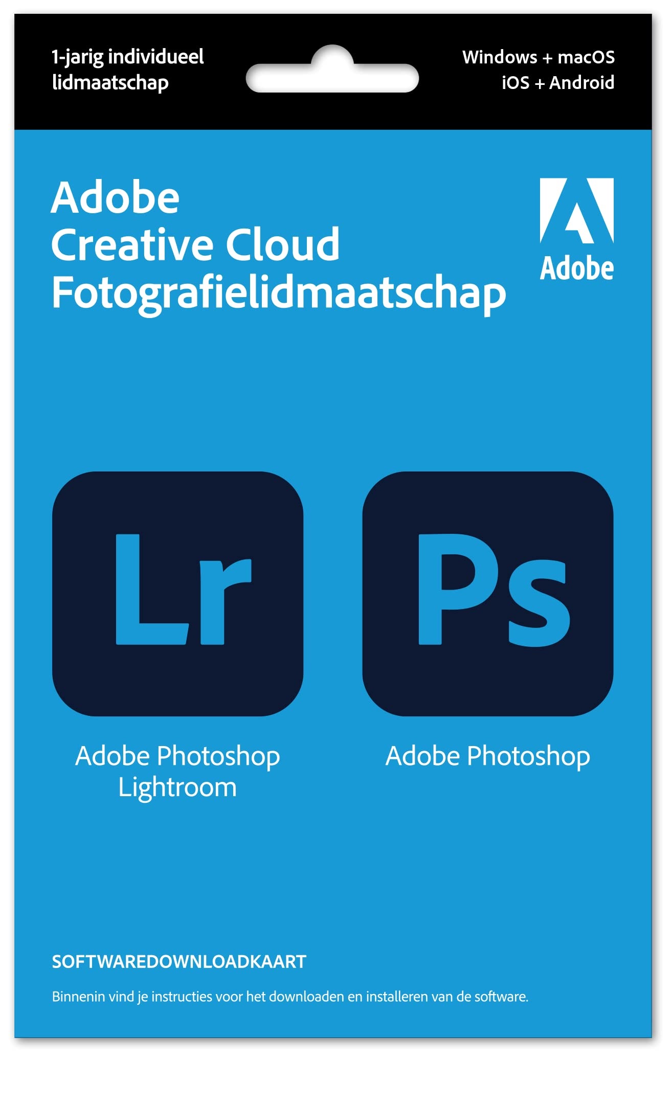 Adobe Creative Cloud Photography Plan - NL, Holländisch / 12 Monate Subscription Karte|Standard|1 Gerät|1 Jahr|PC/Mac|Download|Download