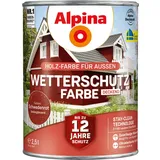 Alpina Wetterschutzfarbe 2,5 l, schwedenrot