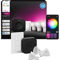 Philips Hue Bridge Pro + 3 GU10 smarte LED