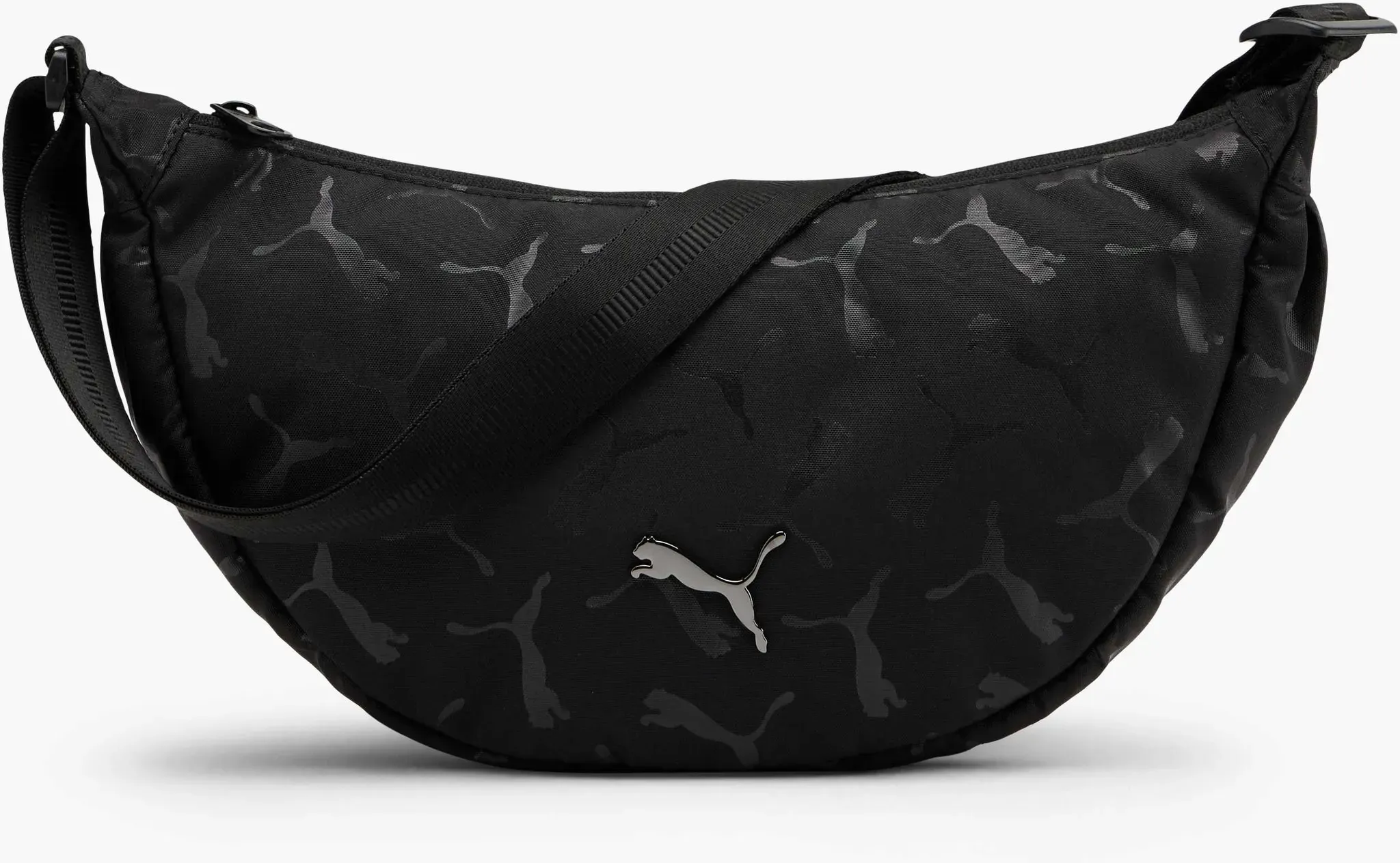 PUMA Half Moon Umhängetasche Schwarz, Damen, Größe: ONE SIZE - PUMA Half Moon Umhängetasche Schwarz, Damen, Größe: ONE SIZE - woman - Schwarz