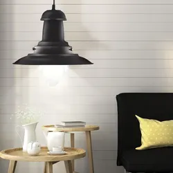 Industrie Stil Pendel Leuchte Wohn Ess Zimmer Decken Hänge Lampe schwarz