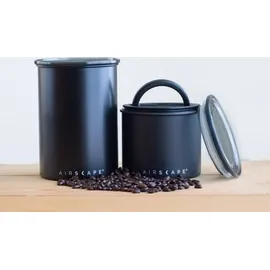 Roastmarket Kaffeedose Edelstahl schwarz 0,5 kg