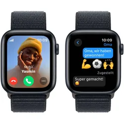 Apple Watch SE Aluminium Mitternacht Mitternacht 44 mm Mitternacht GPS + Cellular