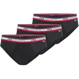Fila MAN BRIEF schwarz L 3er Pack