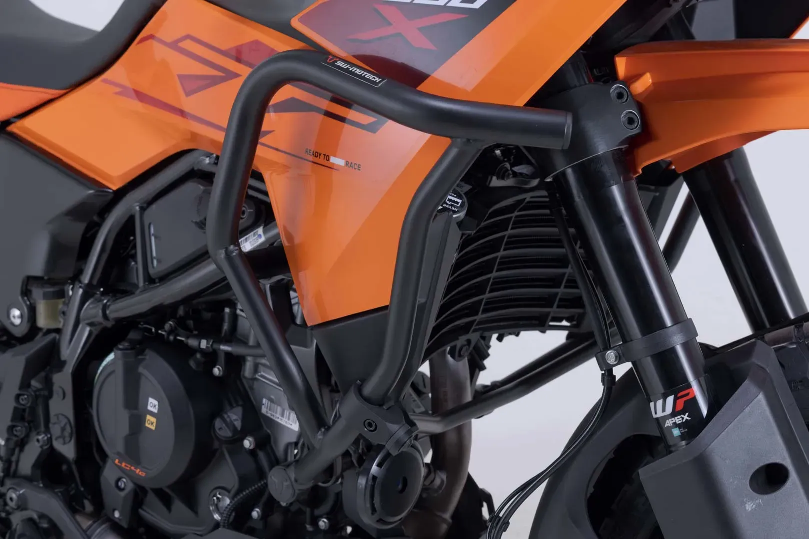 SW-Motech Crash bar - Zwart. KTM 250 Voordeel, 390 Vooruitzicht (25-).