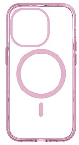 Peter Jäckel FUN MagSafe Cover für Apple iPhone 14 Pro Max Pink (iPhone 14 Pro Max), Smartphone Hülle, Pink