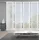 HOME WOHNIDEEN JENNA Schiebegardine Klettband 57 x 245 cm Beige/Weiß 4 St.