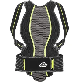 Acerbis Rückenprotektor Comfort 2.0 L/XL Schwarz/Grau/Neon-Gelb
