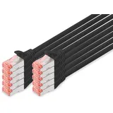 Digitus CAT 6 S/FTP Patchkabel, 10 Stück