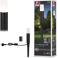 Paulmann Outdoor Poller Flarea schwarz warmweiß