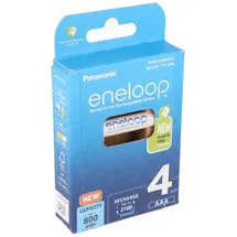 Panasonic (ehem. Sanyo) HR-3UTGA eneloop Standard Akku Mignon/AA 2000mAh 4er +AccuCell Safe