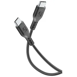 Cellular Line Cellularline 5A Power Data Cable 2 m USB C auf USB C bis 45 W (Schwarz)
