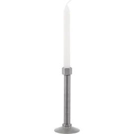 Alessi Kerzenständer Conversational Objects Edelstahl Silber