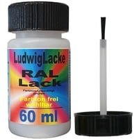Ludwig Lacke 60 ml Lackstift mit Pinsel im Farbton RAL 5007 Brilliantblau