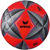 Erima Unisex – Erwachsene Kopernikus Match Fluo Fußball, Fiery Coral/schwarz, 5