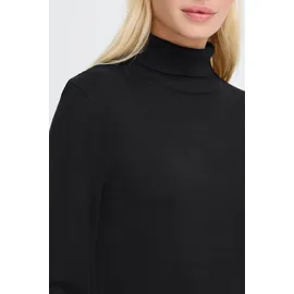 Oxmo Rollkragenpullover Schwarz XXL