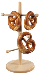 Kesper Brez'n - und Wurstständer, 6-armig, Ideal zur Präsentation von Snacks, Höhe: 50 cm