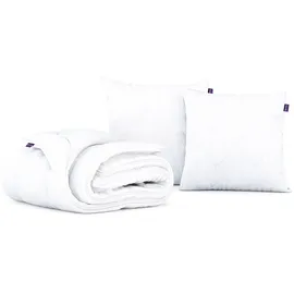 MKS GANZJAHRESBETTDECKE Anti-Stress-Effekt CALIMA 200/220 mit Kopfkissen 80/80
