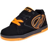 Heelys Propel 2.0 (770506), Unisex Kinder Sneakers , Schwarz - Schwarz (Schwarz/Orange) - Größe: 32 EU ( 13 UK )