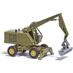 BUSCH 42899 1:87 Mobilbagger T174-2 mit Grundräumgreifer