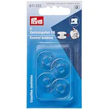 Prym 611322 Nähmaschinenspulen, CB-Greifer, 20,5mm, Plastik, transparent, 19mm
