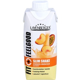 Layenberger Fit+Feelgood Slim Shake Pfirsich-Maracuja 330 ml