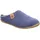 ROHDE Damen Pantoffel Softfilz Hausschuh Wechselfußbett 6860, Größe:38 EU, Farbe:Blau