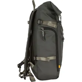 CAMEL ACTIVE Explore Rolltop Rucksack aus recyceltem Nylon khaki