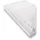 Blumtal Milbenbezug Weiß 240 x 220 cm + 2 x 80 x 80 cm