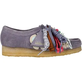CLARKS Wallabee Damen Lila 37,5