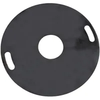 80 cm Feuerplatte mit Tragegriff 5 mm Grill Plancha Feuerschale Grillplatte Feuertonne