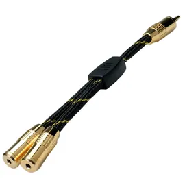 Roline Audio Adapter 3,5mm Klinken-Stecker - 2x Klinken-Buchse 0,15m (11094213)