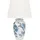 Beliani Tischlampe Blau/Weiß 54 cm