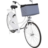 TRIXIE 13104 Front-Box für Fahrräder, 38 × 25 × 25 cm, grau