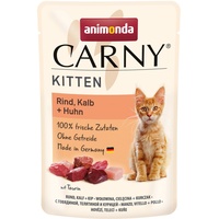 animonda Carny Kitten Rind, Kalb & Huhn Nassfutter