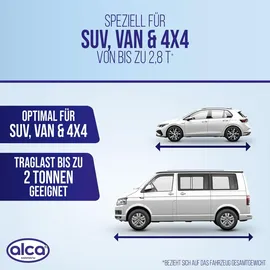 Alca Wagenheber Stahl 115–415mm Silber