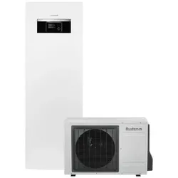 Buderus Logaplus Paket WP-SP1, Logatherm WLW-4 SP AR, Wärmepumpe WLW166-10 Kältemittel R410A, T190 7739621328